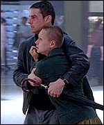 Tom Cruise and Samantha Morton