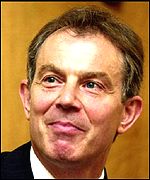 Prime Minister Tony Blair