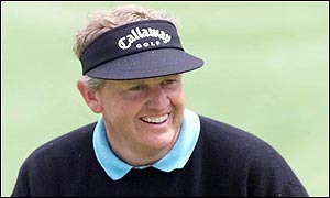 Despite bogeying the first and sixth Monty registers a solid opening score of three under