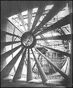 Heritage listed wind tunnel at Farnborough