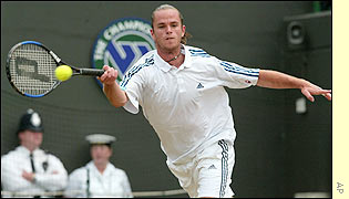 Malisse had his work cut out to cope with Krajicek's power