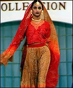 Fashion show in Dhaka