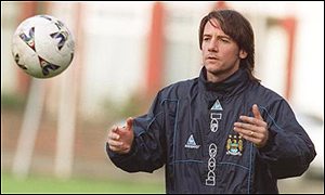 Former Manchester City midfielder Ian Bishop