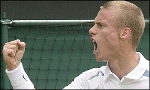 The first set was one of the best of the tournament