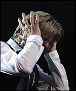 David Bowie performs at Meltdown