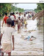 Assam villagers cope with floods