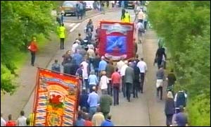 Steelworkers' procession