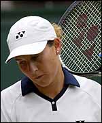 Seles consoled herself with tea at Madonna's pad