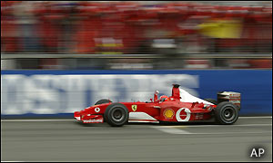 Michael Schumacher's 60th career victory was only his second British Grand Prix