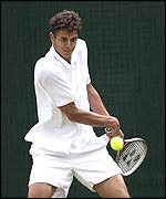 Mario Ancic of Croatia