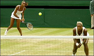 The sisters who live, train and play together were too much for their opponents