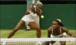 The Williams sisters' execution was occasionally off-key but they prevailed nonetheless