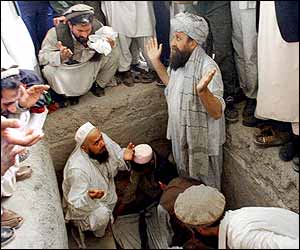 Prayers are said in the grave