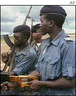 Angolan soldiers