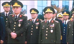 Turkish military officers