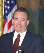 US Health and Human Services Secretary Tommy Thompson