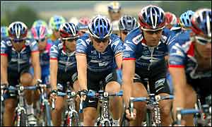 The pack caught the pair at the 168km mark in the 175.4km race