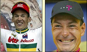 Despite second place Zabel is overall leader