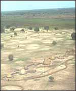 Aerial view of the Western Upper Nile 