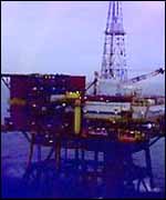 Nigerian oil rig