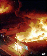 LA on fire, April 1992