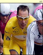 Erik Zabel and his Telekom team