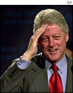 Former president Bill Clinton