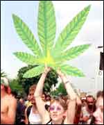 Legalise cannabis rally