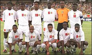 The Mali African Nations Cup 2002 team