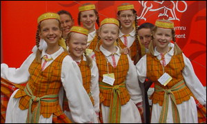 Easten European folk group
