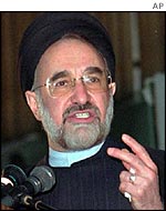 Iranian President Mohammed Khatami