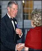 Prince Charles with Lily Safra
