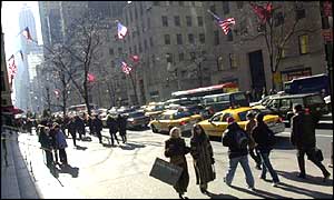 Manhattan street scene