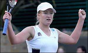 Elena Baltacha has moved up to number two in the British rankings