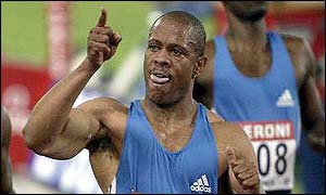 World and Olympic champion Maurice Greene