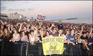 Fatboy Slim audience