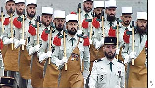 Soldiers from the French Foreign Legion