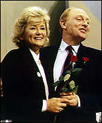 Neil Kinnock with his wife Glenys