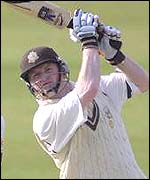 Surrey's Ali Brown hits out