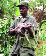 Ugandan soldier
