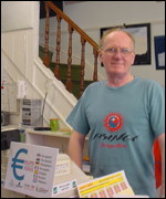 Shopkeeper Dermot Kay