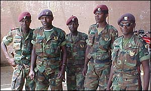 Angolan soldiers 
