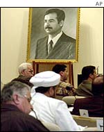 Iraqi parliament in session on Monday