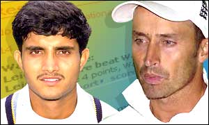 Sourav Ganguly - Nasser Hussain