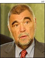 Croatian President Stipe Mesic