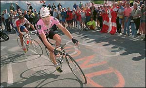 Laurent Jalabert is currently 18th in the Tour de France