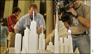 World Trade Center redevelopment options presentation