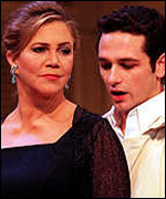 Matthew Rhys and Kathleen Turner