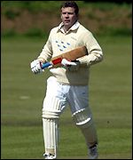 Andy Goram notches up another run for Uddingston