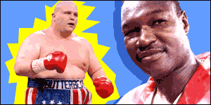 BBC Sport Online examines comic boxing match-ups in the wake of the Larry Holmes-Butterbean match-up
